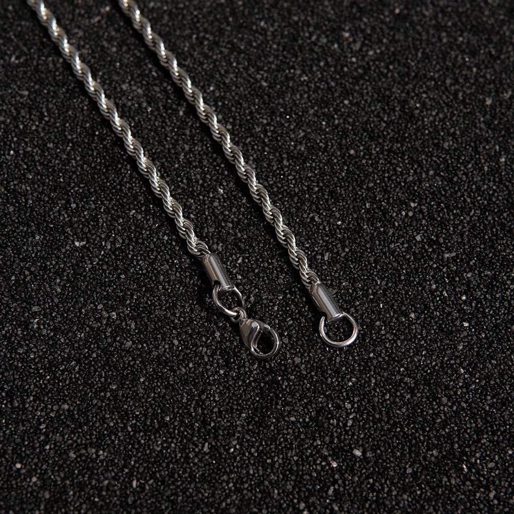 ROPE CHAIN - 3MM SILVER